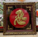 Tranh đồng chữ Nhẫn – A012