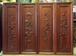 Tranh gỗ hương, Xuân Hạ Thu Đông-TG029