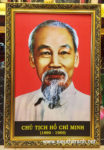 Tranh chân dung Chủ tịch Hồ Chí Minh ( in dầu IN094 )