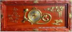 Đồng hồ chữ Lộc ( gỗ hương đỏ 4805 )