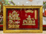 Tranh đồng chúc thọ Bà- M12