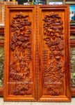 Tranh gỗ hương Cha Mẹ – TG294