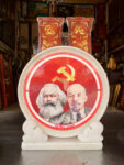 Đĩa đá trang trí D2422- Chủ nghĩa Marx–Lenin